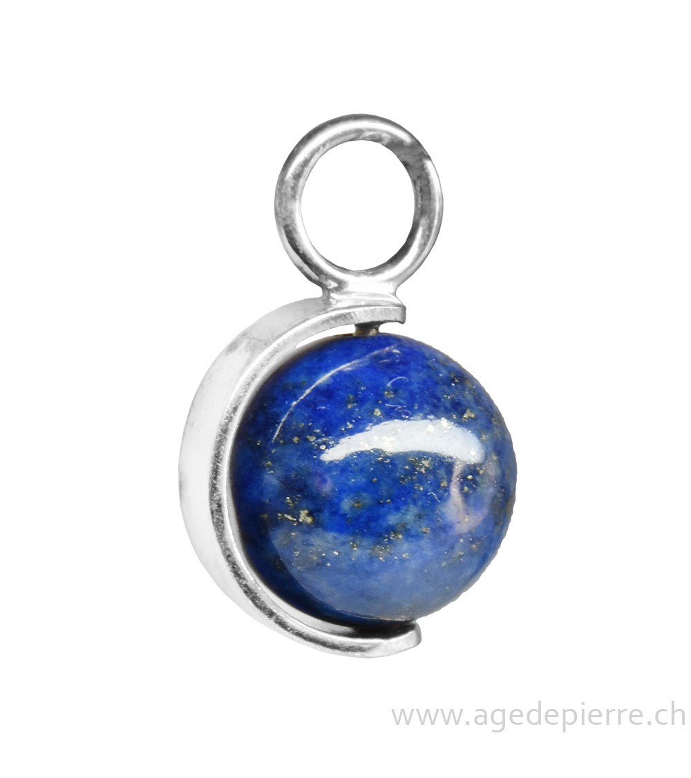 Pendentif Lapis Lazuli Et Argent