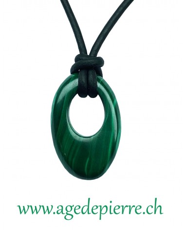 Malachite pendentif