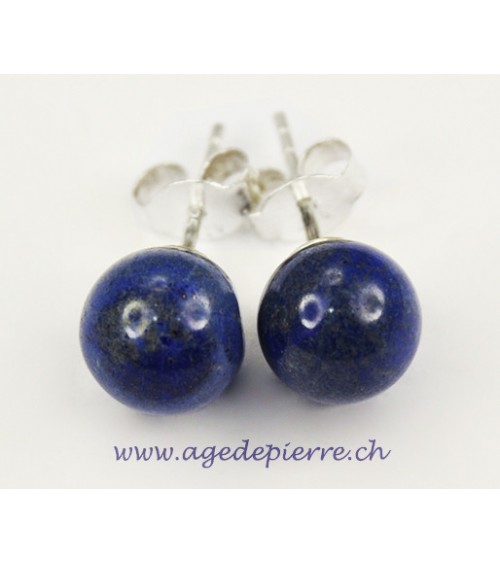 Lapis lazuli boucles d'oreilles