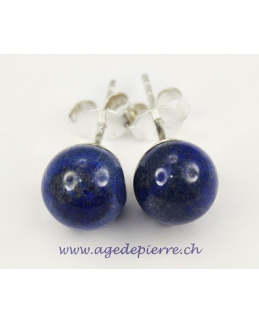 Lapis lazuli boucles d'oreilles