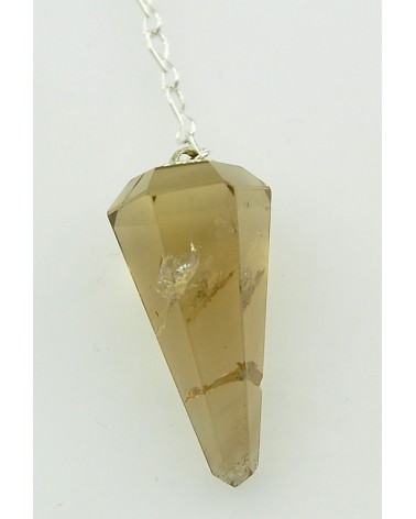 Quartz fumé pendule