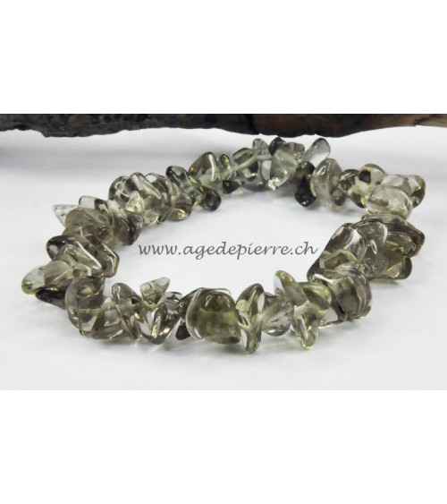 Quartz fumé bracelet