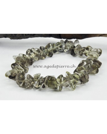 Quartz fumé bracelet