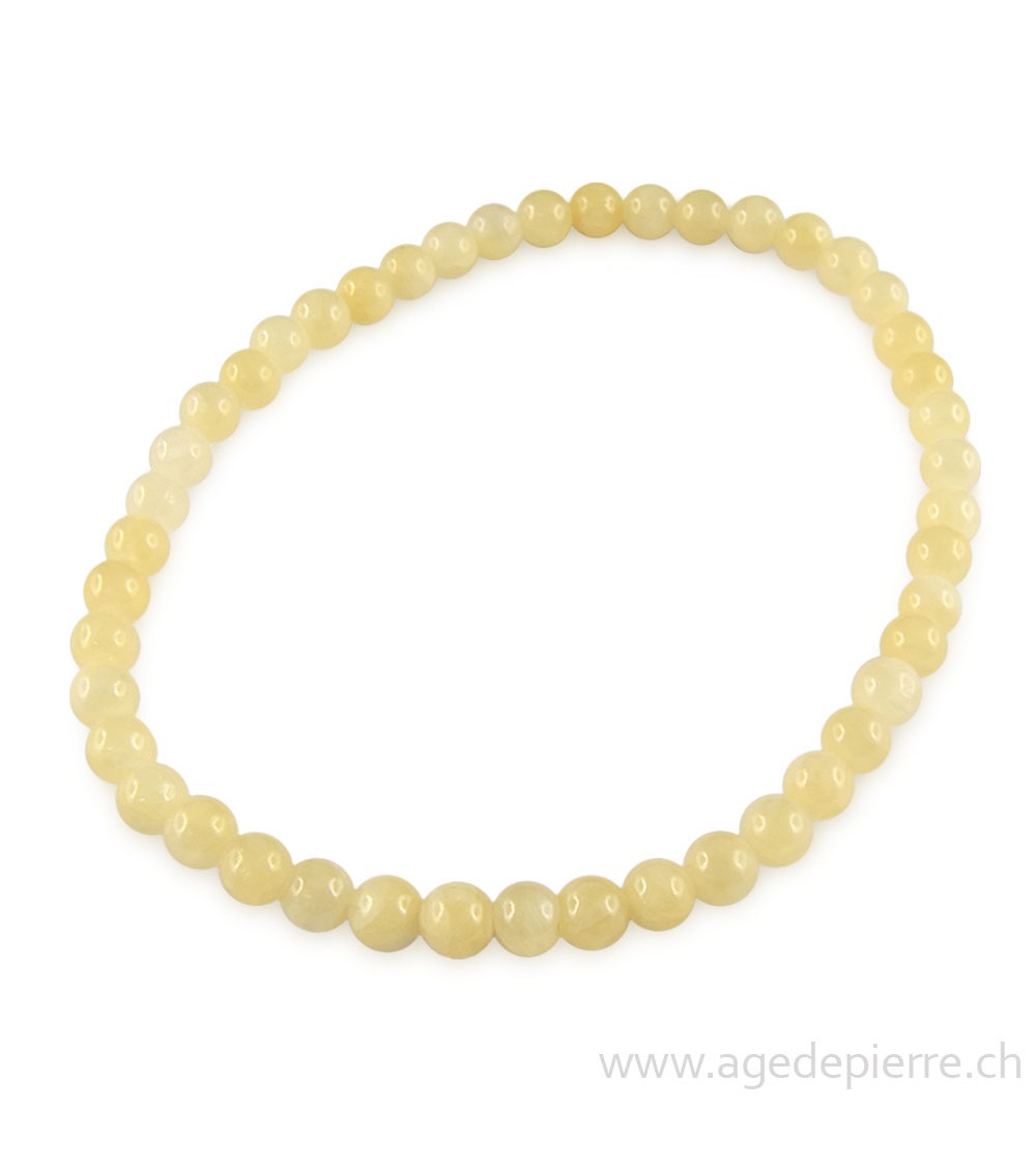 Aragonite bracelet