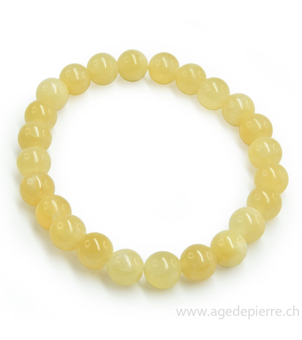 Aragonite bracelet