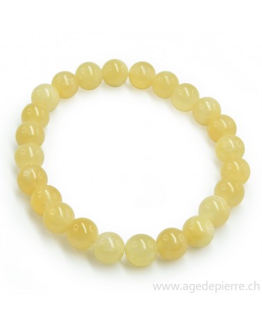 Aragonite bracelet