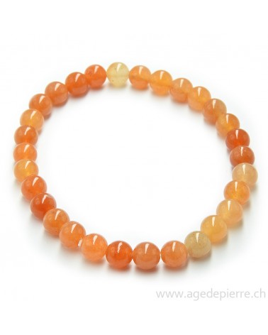 Aventurine orange bracelet