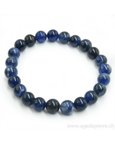 Sodalite bracelet l'âge de pierre Vevey