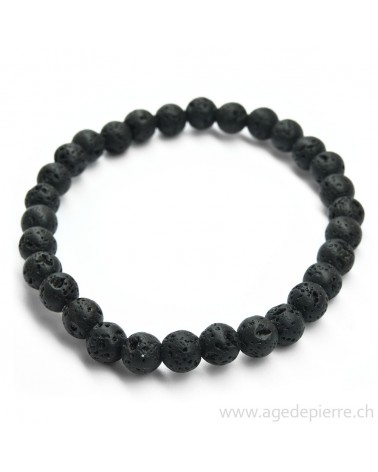 Lave bracelet avec perles de 8mm