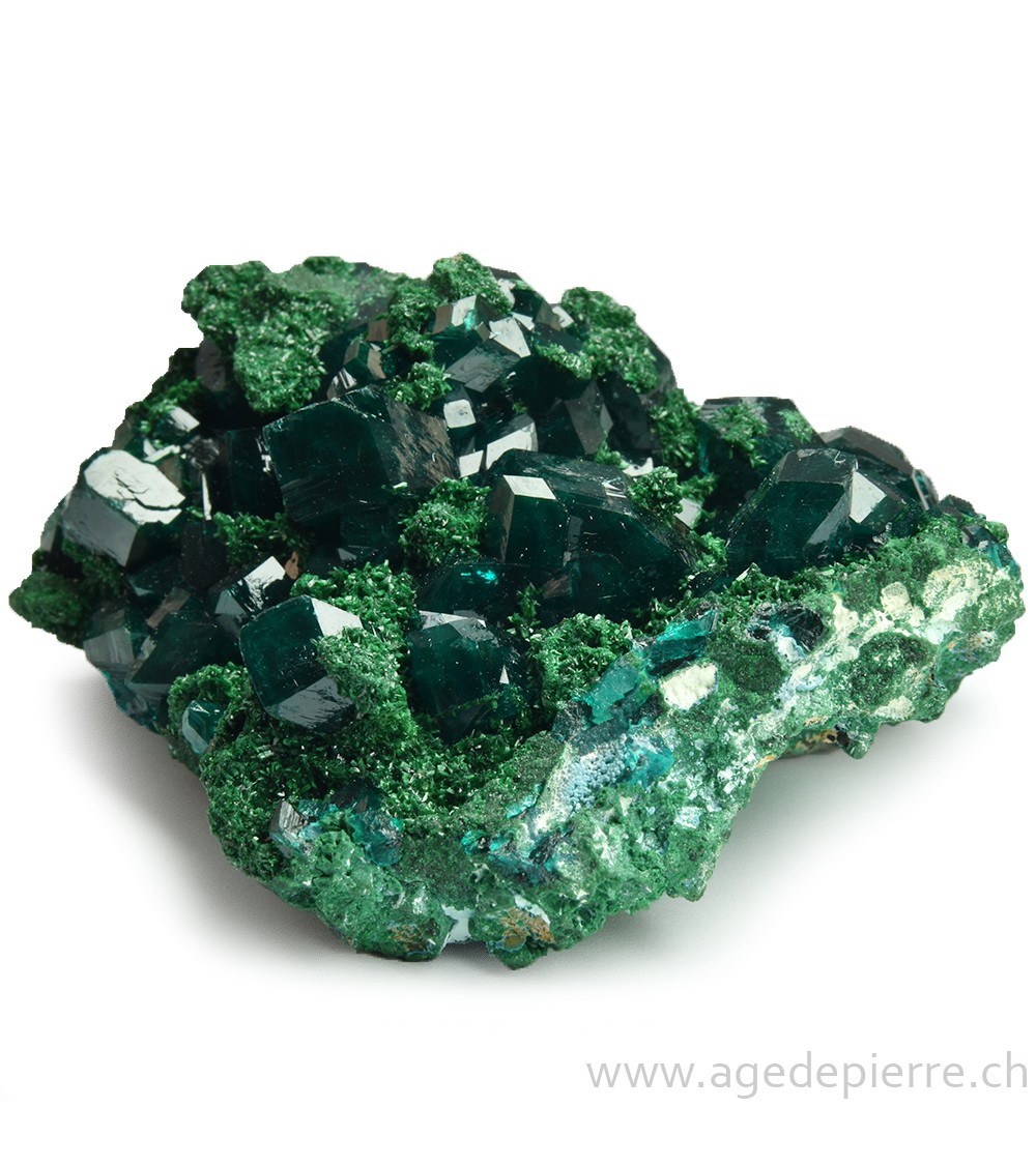 Dioptase brute