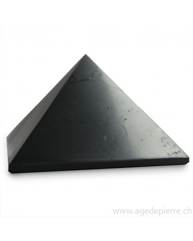 Shungite pyramide l'âge de pierre vevey