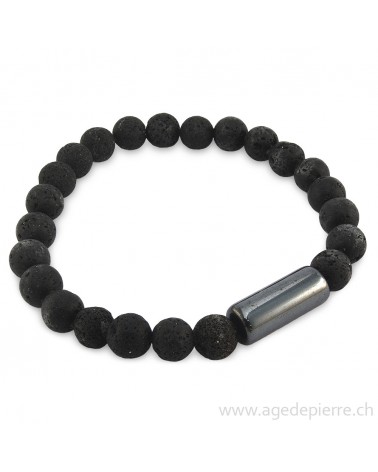 Bracelet avec hématite