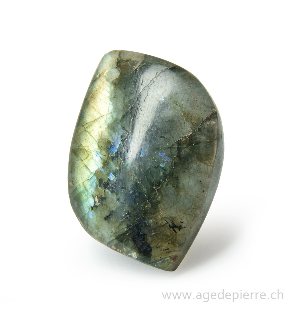 Labradorite pendentif pierre percée