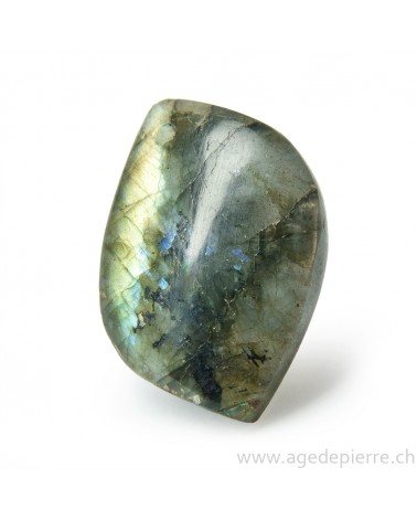 Labradorite pendentif pierre percée