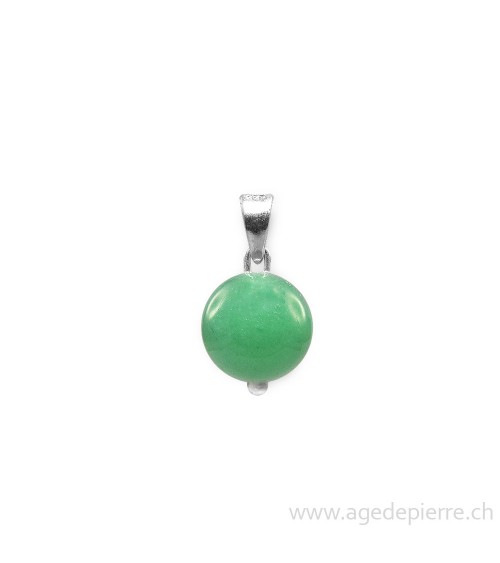 Pendentif sphère en aventurine