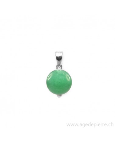 Pendentif sphère en aventurine