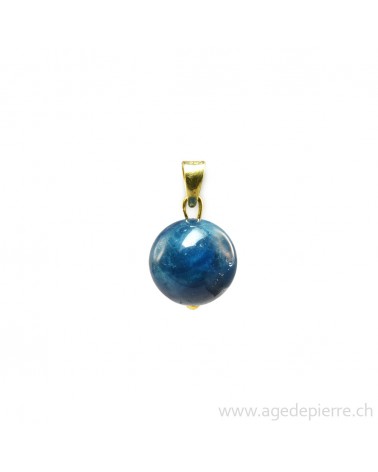 Pendentif sphère avec apatite