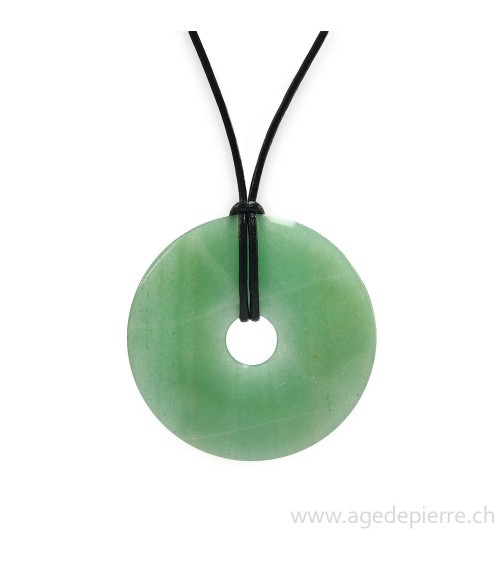 Aventurine verte en donut