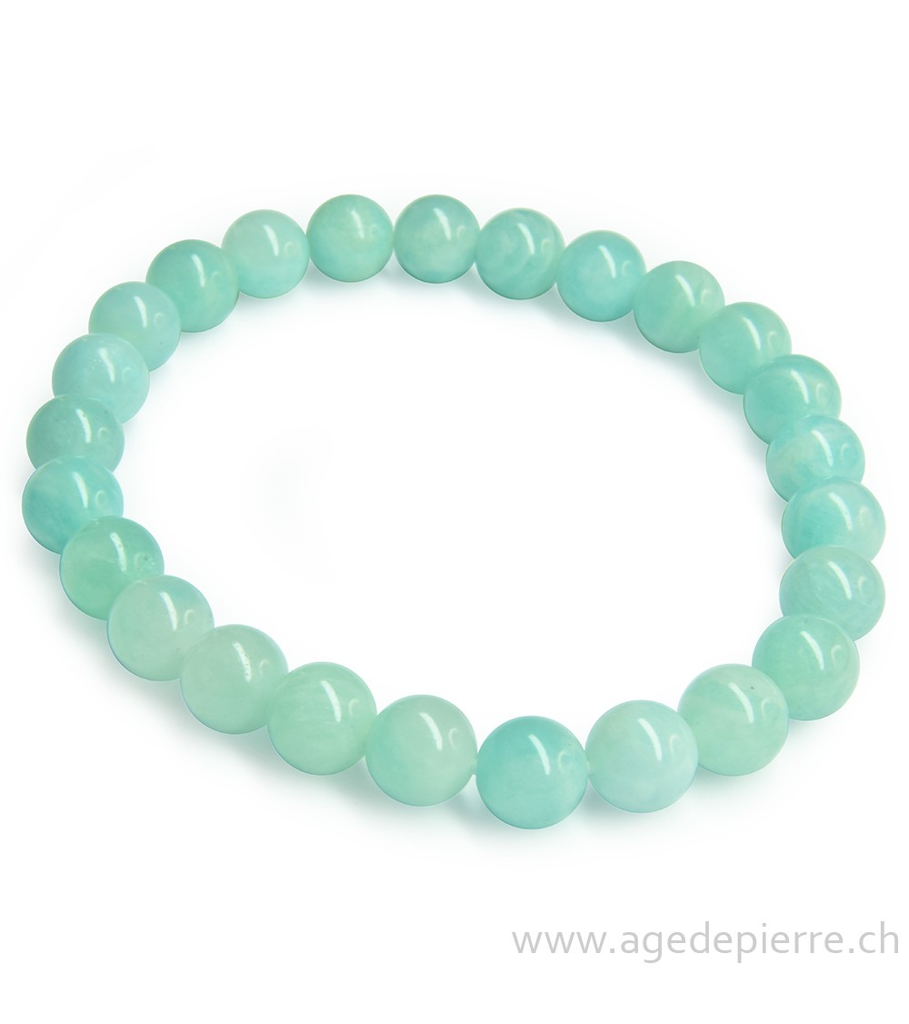 Amazonite bracelet l'Âge de pierre Vevey